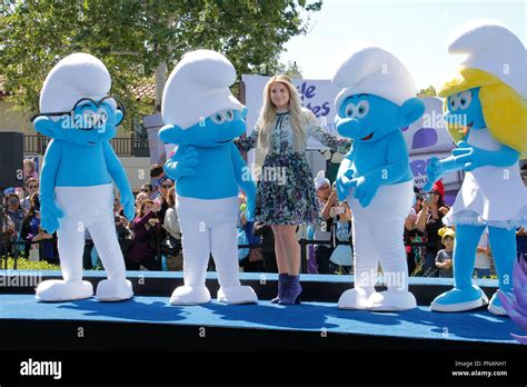 Meghan Trainor at the World Premiere of Columbia Pictures and Sony Pictures' "Smurfs: The Lost ...