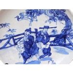 Chinese Blue & White Porcelain Charger Plate | Chairish