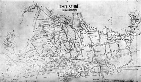 Map of İzmit city in 1935 (Source: Öz, 1936b). | Download Scientific Diagram