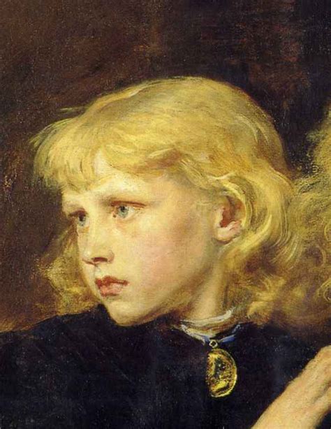 Pre Raphaelite Art: John Everett Millais - The Princes in the Tower detail