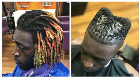 Loc Retwist (Compilation) | Dreadlocks Styles For Men By The Grooming Artist - YouTube
