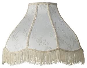 Cream Scallop Dome Lamp Shade 6x17x12x11 (Spider) - Lamp Shade With Fringe - Amazon.com