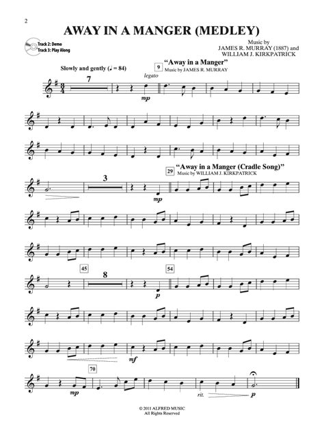 Easy Christmas Carols Instrumental Solos (Trumpet | J.W. Pepper Sheet Music