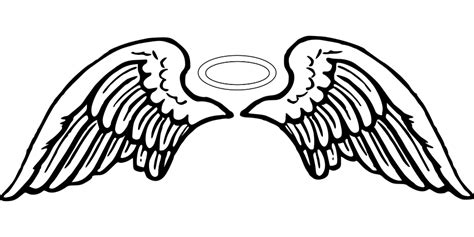 Angel Wings Tattoo · Free vector graphic on Pixabay