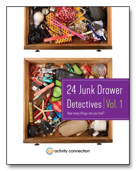 24 Junk Drawer Detectives Vol. 1 - Activity Connection