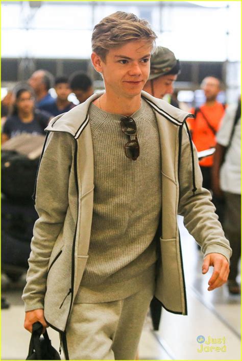 Full Sized Photo of thomas brodie sangster imdb age story lax airport ...