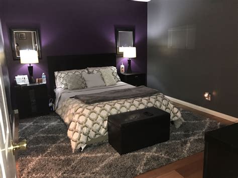 Dark Purple And Grey Bedroom Ideas - kripe87