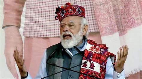 Unlike Opposition, BJP is focussed on inclusive growth: PM Modi in HP ...