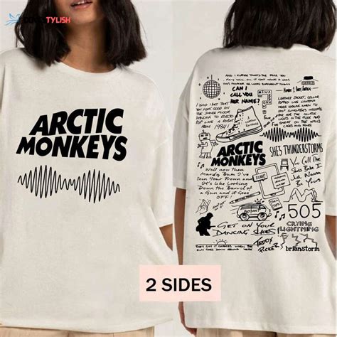 Arctic Monkeys Band Shirt, Arctic Monkeys Lyric Shirt, Arctic Monkeys Merch, Arctic Monkeys ...