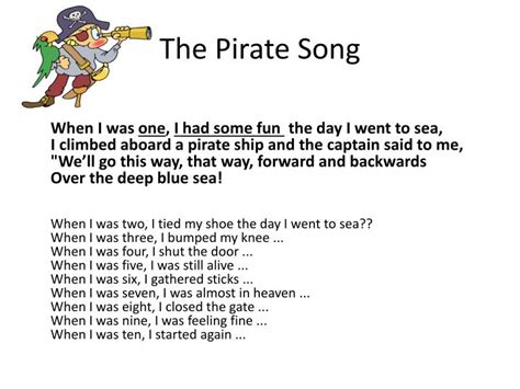 PPT - The Pirate Song PowerPoint Presentation, free download - ID:2617636