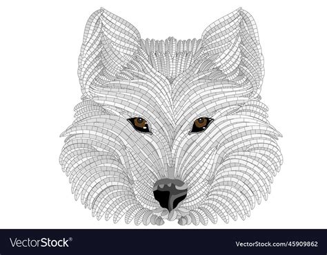 Wolf Royalty Free Vector Image - VectorStock