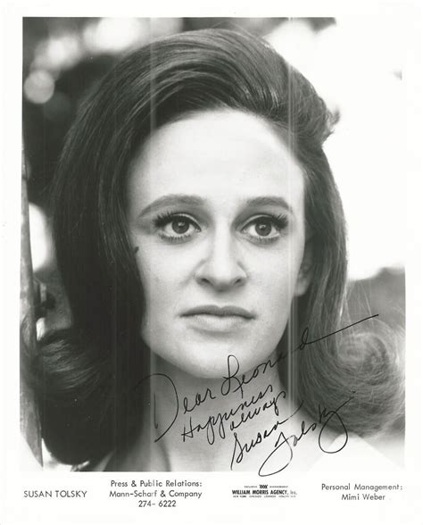 Susan Tolsky signed photo | EstateSales.org