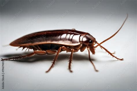 'cockroach background white roach infest bug insect macro antennae ...