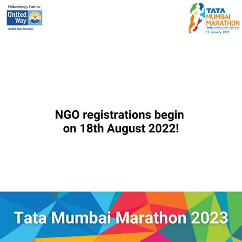 Tata Mumbai Marathon 2023 - DevInfo.in