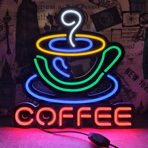 NEW NEON LED WALL SIGN COFFEE 228434 – Uncle Wiener's Wholesale