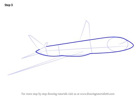 Learn How to Draw a Boeing 787 (Airplanes) Step by Step : Drawing Tutorials | Boeing 787, Learn ...