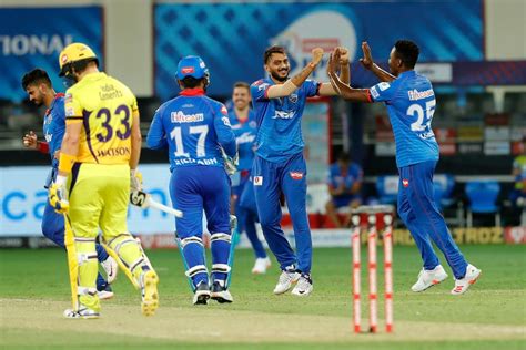 CSK vs DC IPL 2020 Report: Prithvi Shaw, Kagiso Rabada Shine as Delhi Capitals Beat Chennai ...