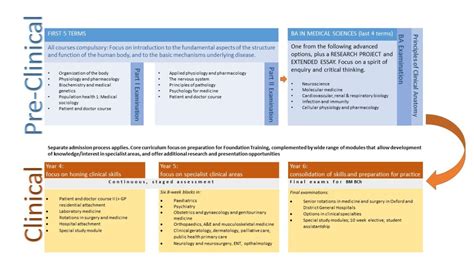 Course Structure Table — University of Oxford, Medical Sciences Division