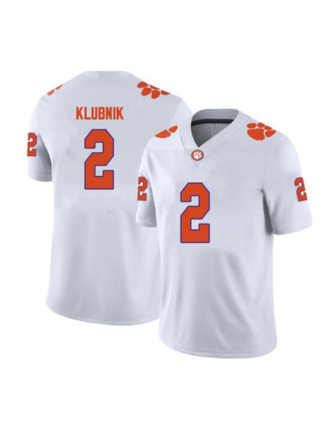 Cade Klubnik Youth Clemson Tigers #2 Football Jersey - Orange