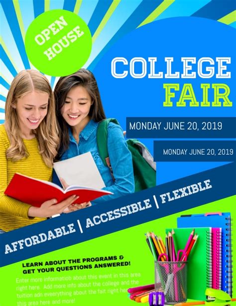 SCHOOL FAIR POSTER TEMPLATE | PosterMyWall