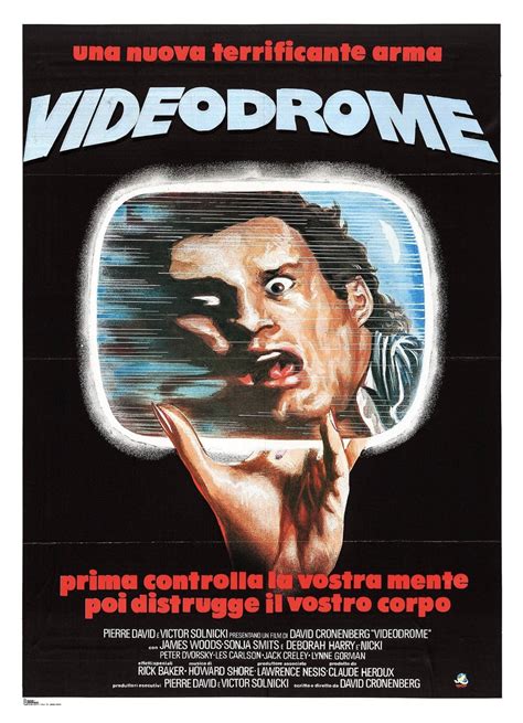 Videodrome (1983) - Posters — The Movie Database (TMDB)