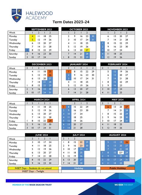 Halewood Academy - Term Dates