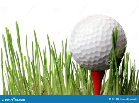 Golf Ball In Grass Stock Photography - Image: 841072