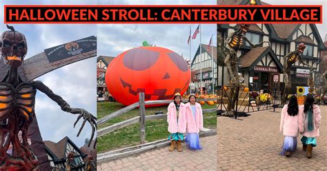 2022: Halloween Stroll at Canterbury Village - Big Spooky Fun