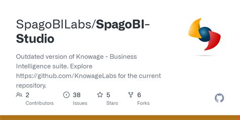 GitHub - SpagoBILabs/SpagoBI-Studio: Outdated version of Knowage ...