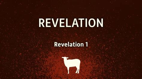 Revelation Chapter 1 - Logos Sermons