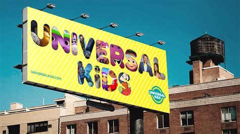 Nuevo logotipo de Universal Kids channel más cercano a su público meta