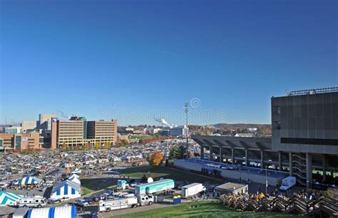 WVU Campus - Football Gameday Editorial Photography - Image of west ...