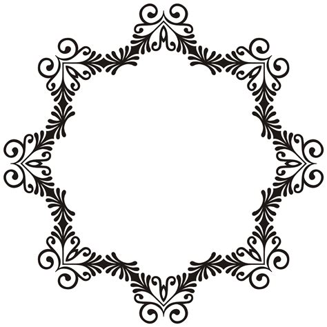 Download Art Deco Style Flourish Frame 4 SVG | FreePNGImg