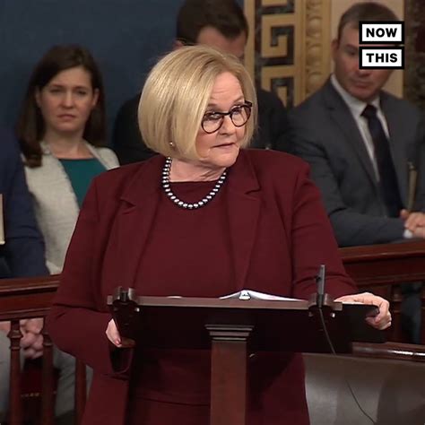 Claire McCaskill Says There Are ‘Too Many Embarrassing Uncles’ in Senate in Farewell Remarks ...