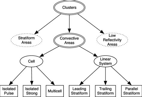 Hierarchy of the different storm types used in the classification process. | Download Scientific ...