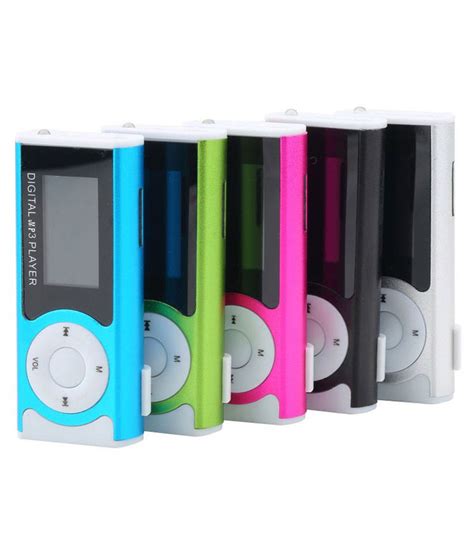 Buy Sonilex Digital LCD Ipod Mp3 Player With Speaker - Free 8 GB Micro ...