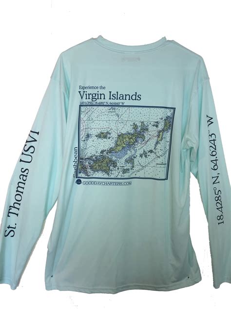 Men's UV Protection Long Sleeve Shirt | USVI | Good Day Charters