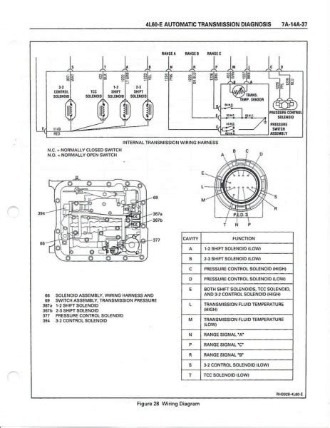 4l60e Solenoid Wiring Diagram And 4l60e Transmission | Car Wiring Diagram