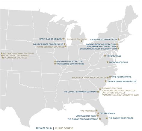 Heritage Map of Clubs by Heritage Golf Group - Issuu