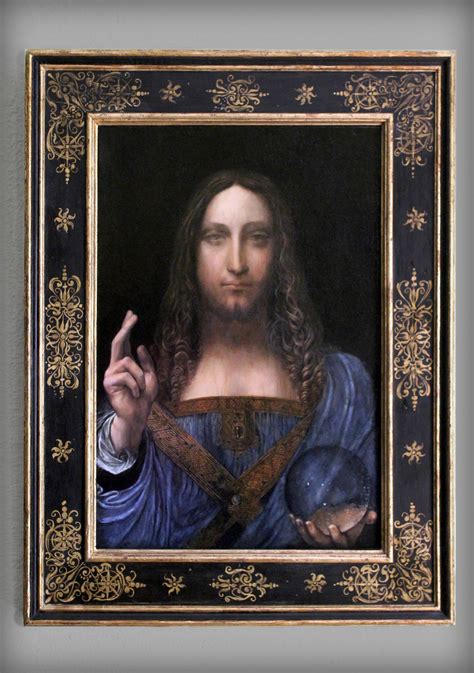 Salvator Mundi. Leonardo Da Vinci, Painting by Manuel Granai | Artmajeur
