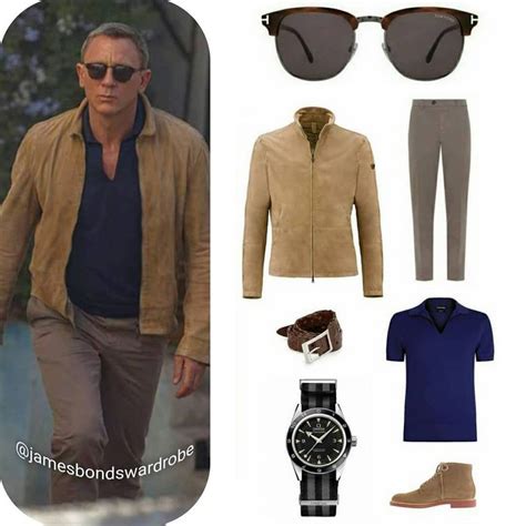 The Best Casual James Bond Outfits | James bond outfits, Bond outfits ...