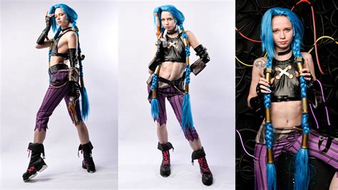 ArtStation - Arcane Jinx cosplay photo references | Resources