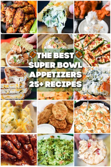 Super Bowl Appetizers (25+ Recipes) • Domestic Superhero