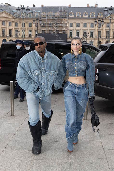 Kanye West and Julia Fox Make Their Paris Fashion Week Debut | Nestia