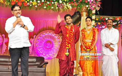 Allu Arjun wedding Reception for fans - Telugu cinema