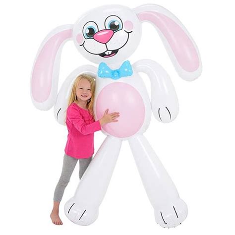 Inflatables : Jumbo Inflatable Easter Bunny