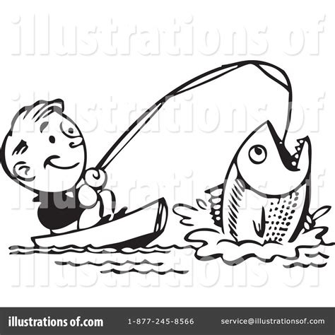 Fishing Clipart Black And White : 59 845 Black And White Fish Stock ...