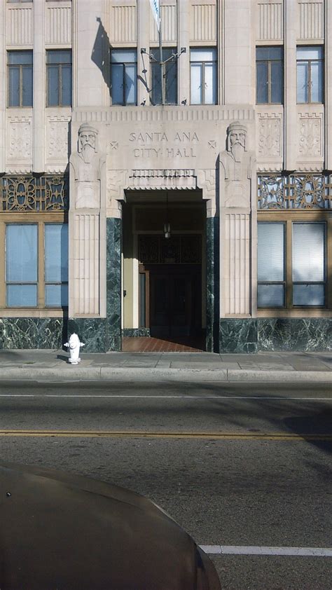 Santa Ana City Hall (former) - Santa Ana CA - Living New Deal