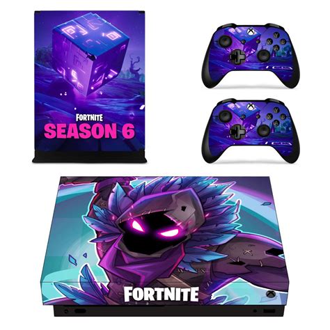 Console and Controllers - Fortnite Skin Sticker Decal for Xbox One X ...