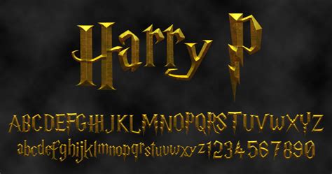 Harry Potter Font Download Font - HighFonts.com